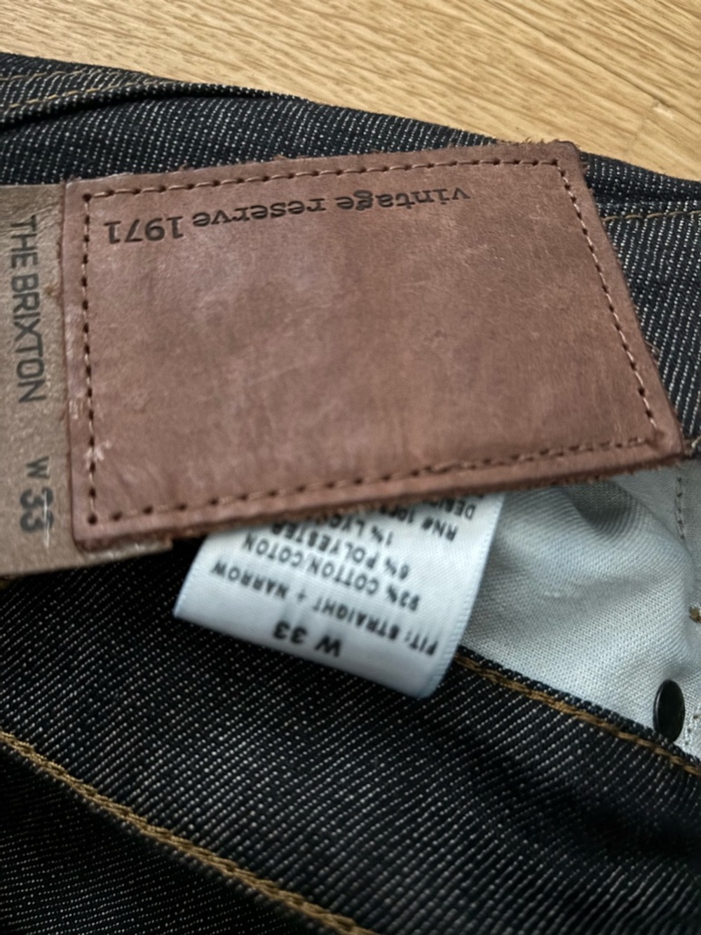 Men’s Joe’s Jeans Slim Straight Dark Indigo Jeans - Picture 3 of 5